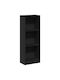 Bookcase Black 40x24x109cm