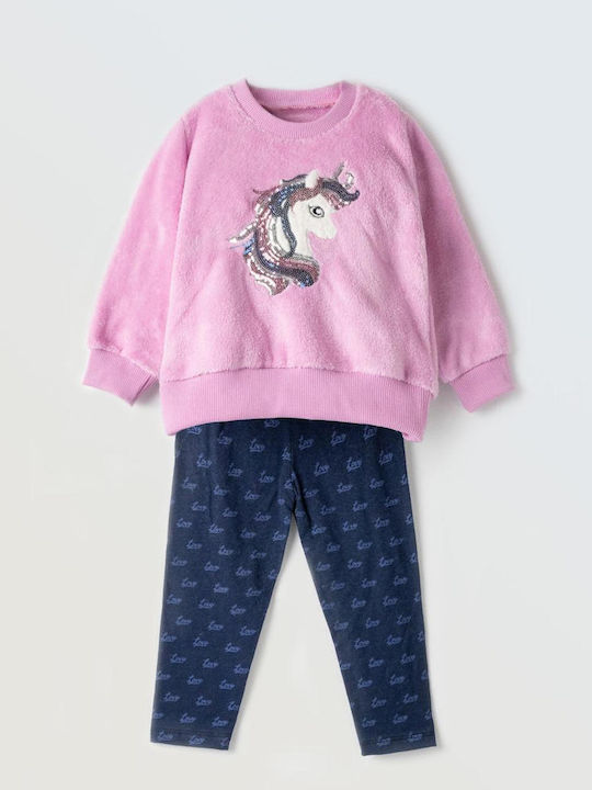 Evita Kinder Sweatpants Set - Jogginganzug Pink...