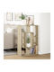 Bücherschrank Sonoma Eiche 63x20x90cm