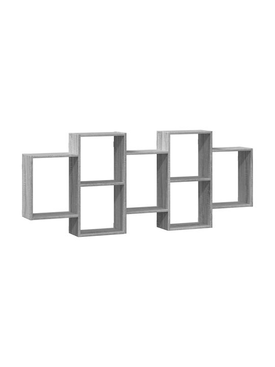 Shelf Wall Grey Sonoma 159x18x65cm