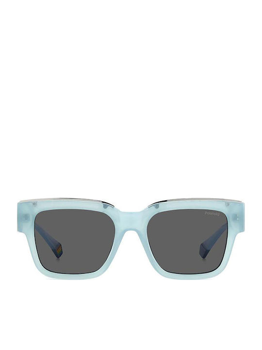 Polaroid Women's Sunglasses with Blue Plastic F...