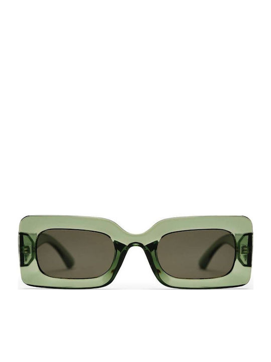 Chpo Damen Sonnenbrille mit Grün Kunststoff Ges...