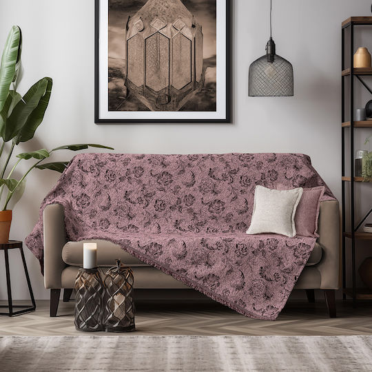 Beauty Home Set De Pleduri 2 Buc Chenille Măr Stricat 8628SET2