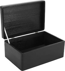 Creative Deco Black Large Wooden Storage Box Lid 30 X 20 X 14 Cm + 1 Cm Without Handles Decorative Chest Ideal Documents Keepsakes Toys Tools Creative Deco Black Large Wooden Storage Box Lid 30 X 20 X 14 Cm + 1 Cm Without Handles Decorative Chest Ideal Documents Keepsakes Toys Tools