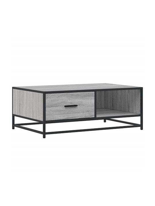 Rechteckig Couchtisch Grey Sonoma L90xB57xH35cm