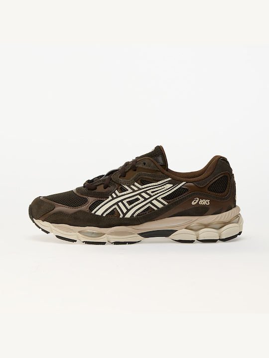 Adidași Gel-nyc Negru Cafea / Gri Pene