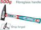Total Σφυρί 500gr με Λαβή Fiberglass THMH62500