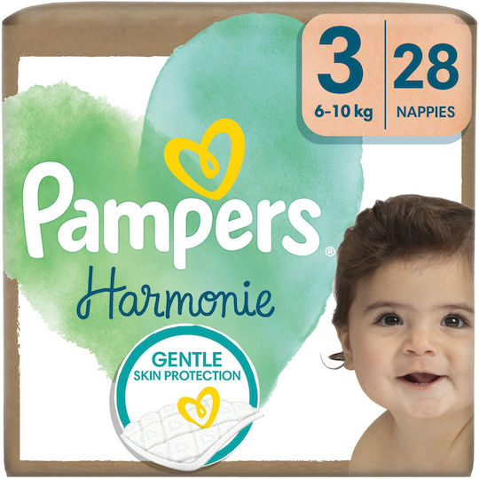 Harmonie Eco Monatsbox Klebewindeln Nr. 3 für 6–10 kg 28 Stück