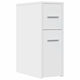 vidaXL Cabinet de baie L22xA44xÎ61.5cm Alb