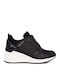 Damen Sneakers Black Glitter