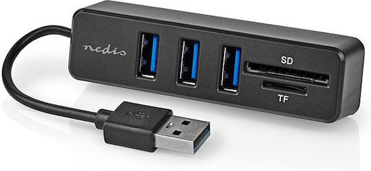 Nedis USB Hub 10 Ports USB 2.0 with USB-A Connection