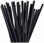 HS Aqua Straws Black 53390 100pcs