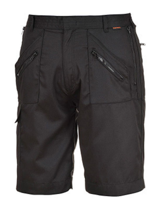 Portwest Work Shorts Black