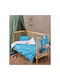 Kentia Comet Baby Sheets Set Crib Cotton Comet Blue 120x170cm 3pcs