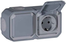 Legrand Plexo Dublu Priză Electrică Legrand Plexo Dublu Priză Electrică