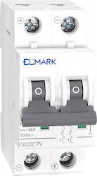 Elmark Automatic Circuit Breaker 20A Double-pole 41268