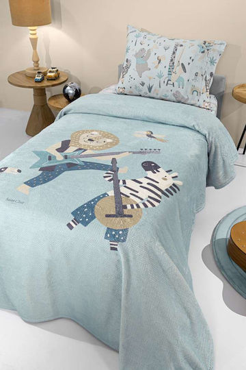 Saint Clair Blanket Ultrasoft Jazz Raf Blue 160x220cm