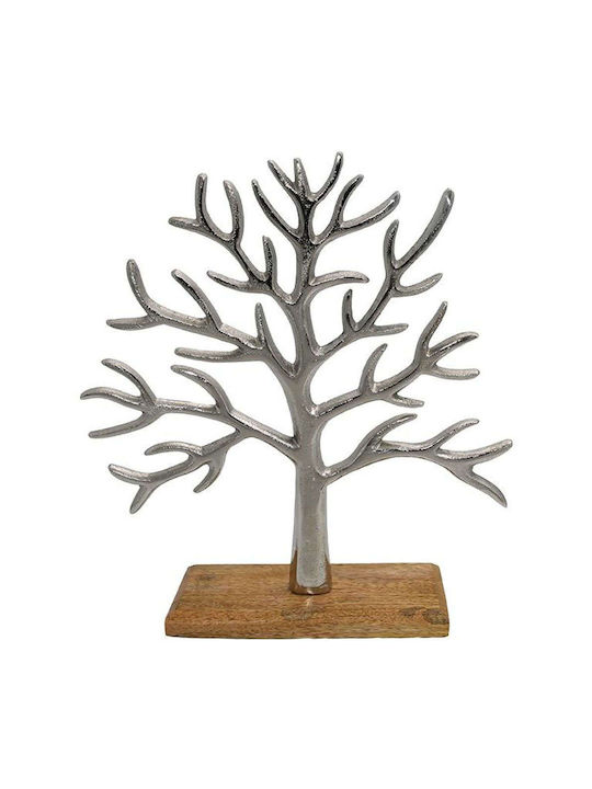 Fylliana Dekoratives Baum Tree aus Metallisch 30x7x32cm 1Stück