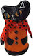 Black Cat In Pumpkin Carnival Accessory for Halloween 1pcs