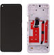 O ecran cu Mecanism Tactil și Cadru pentru Huawei P40 Lite 5G (Albastru)