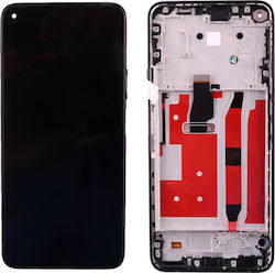 Οθόνη με Πλαίσιο για Huawei P40 Lite 5G (Μαύρο)