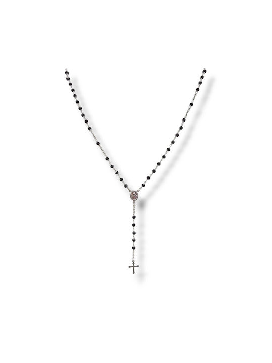 Mentzos Necklace Rosary from Silver