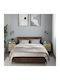 Wooden Sonoma Oak Bedside Tables 2 Pieces 40x31x50cm