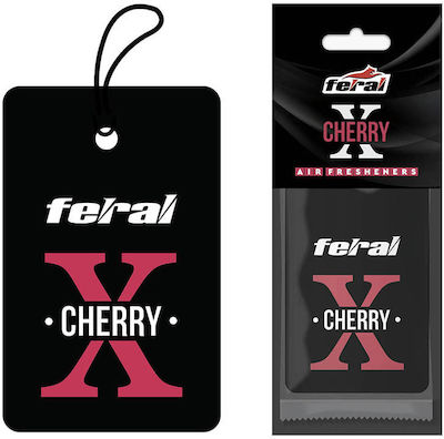 Feral Car Air Freshener Pendant Collection Cherry / Vanilla / Coconut / Black / Strawberry / Ice 6gr