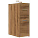 vidaXL Bathroom Cabinet L22xW44xH61.5cm Oak