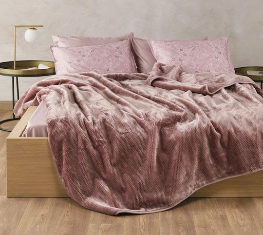 Kentia Bella Samtige Decke King Size 260x240cm