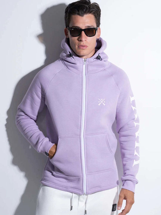 Sweatshirt with Hood Lilac