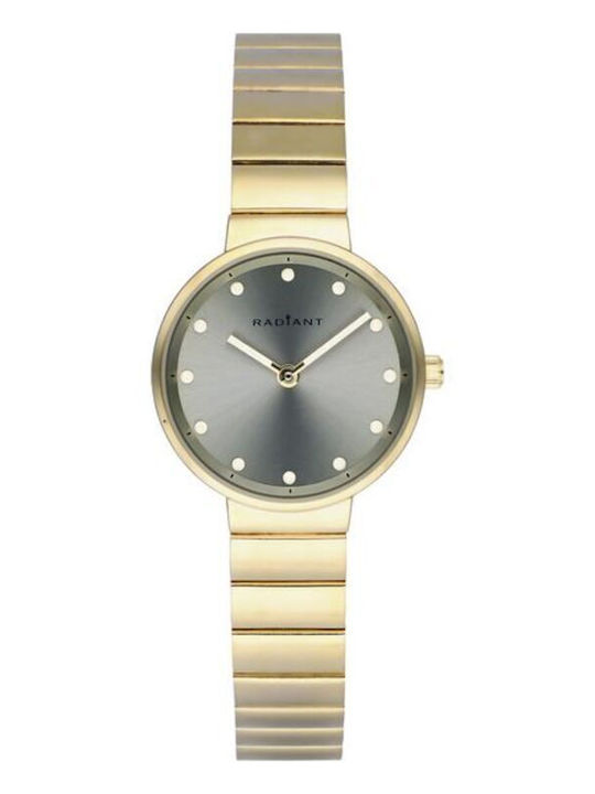 Radiant Damen Uhr mit Gold Metallarmband