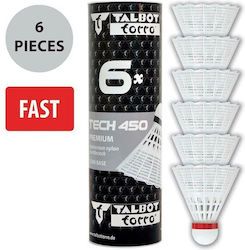 Talbot Torro Feathers Badminton 6Stück