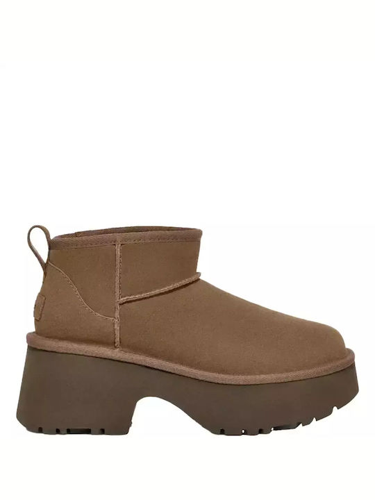 Ugg Australia Classic Ultra Mini Piele Ghete da...