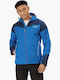 Χειμωνιάτικο Μπουφάν Softshell Αδιάβροχο και Αντιανεμικό Μπλε