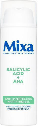 Mixa Салицилова киселина + AHA Хидратиращ Гел за лице 50ml