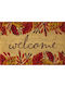Etoile Entrance Mat made of Coir with Anti-slip Backing Autumn Leaves 43x73cm