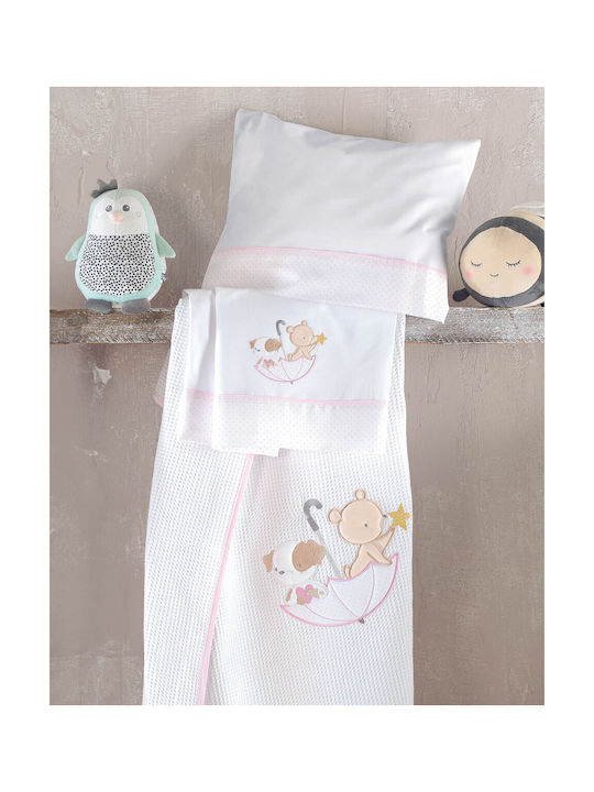 Rythmos Umbrella Flight Baby Sheets Set Crib Co...