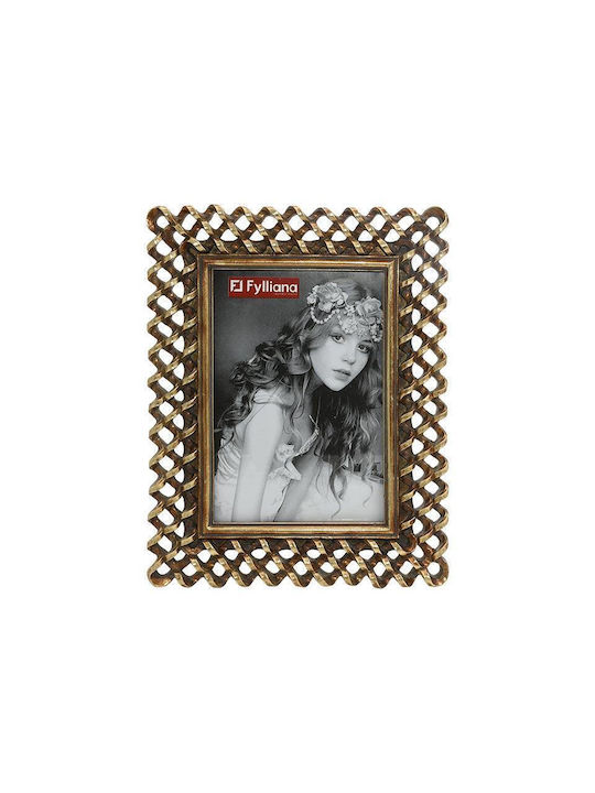 Fylliana Fl22950 Kunststoff Fotorahmen mit Gold...