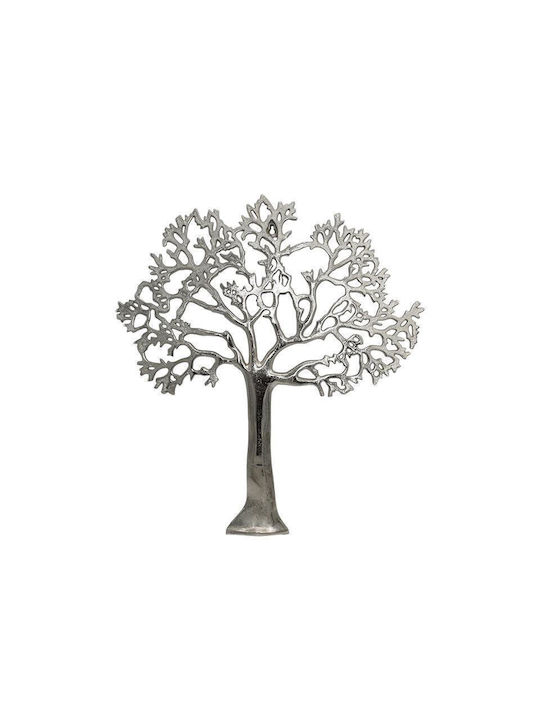 Fylliana Wanddekoration aus Metallisch Tree 60x3x55cm 1pcs