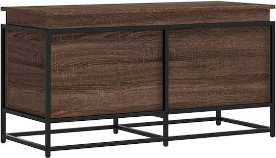 vidaXL Dekorative Truhe Hölzernes Braun 100x40x51.5cm