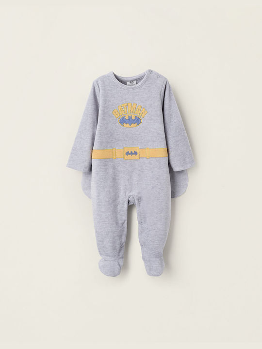 Zippy Baby Strampler Grey Melange