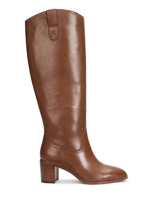 Ralph Lauren Women's Boots Tabac Brown