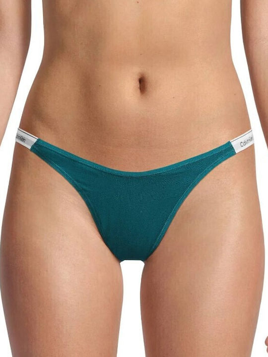 Damen Zeichenfolge Petrol Blue