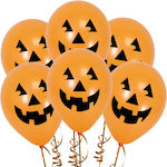 Balloons 12 Pumpkin Halloween 6 pcs