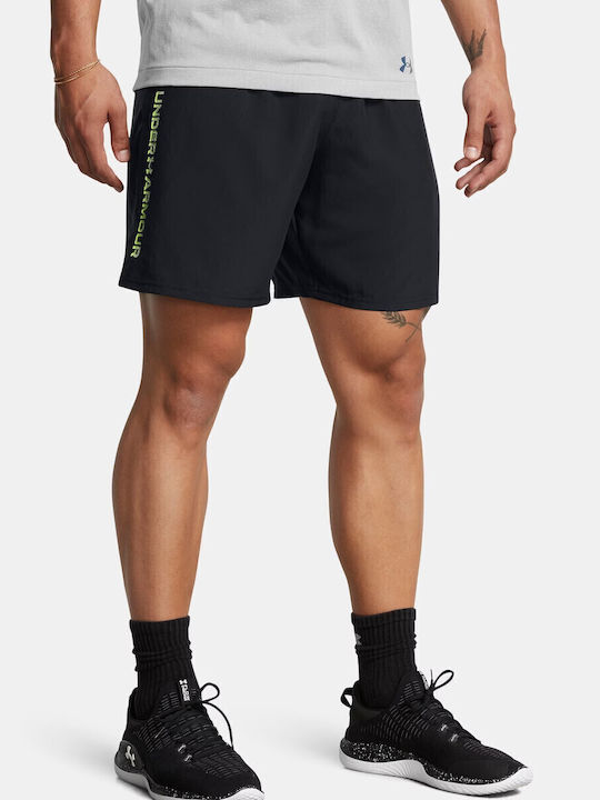 Under Armour Αθλητική Ανδρική Βερμούδα Μαύρη