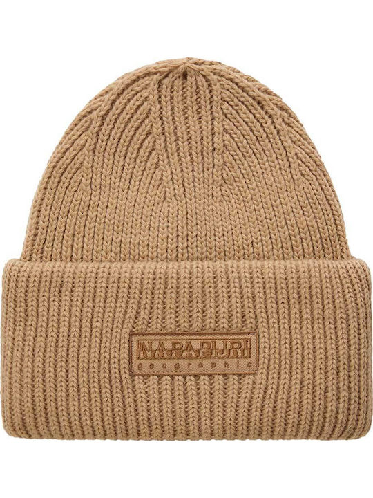 Beanie Γυναικείος Σκούφος Πλεκτός σε Καφέ χρώμα