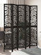 vidaXL Dekorativer Raumteiler Hölzernes mit 5 Paneelen 175x220cm