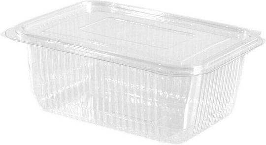 Vasileiadis Disposable Plastic PET Tableware 1000ml Transparent 50pcs