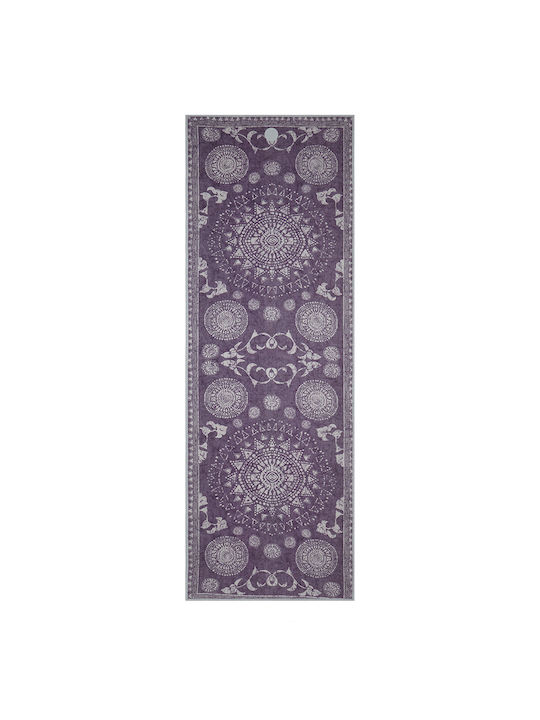 Manduka Yogitoes Microfiber Purple Gym Towel
